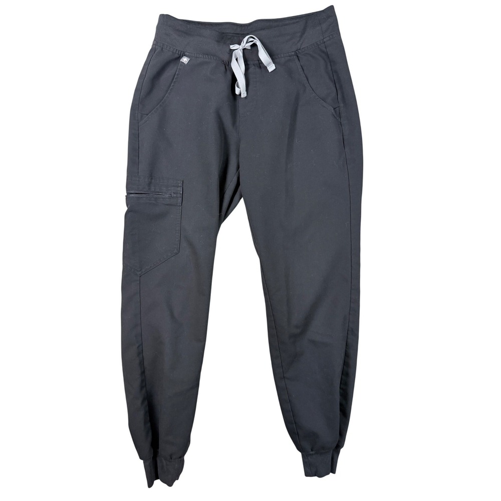 FIGS Technical Collection Zamora Jogger Scrub Pants Black XS W18SW2005P
